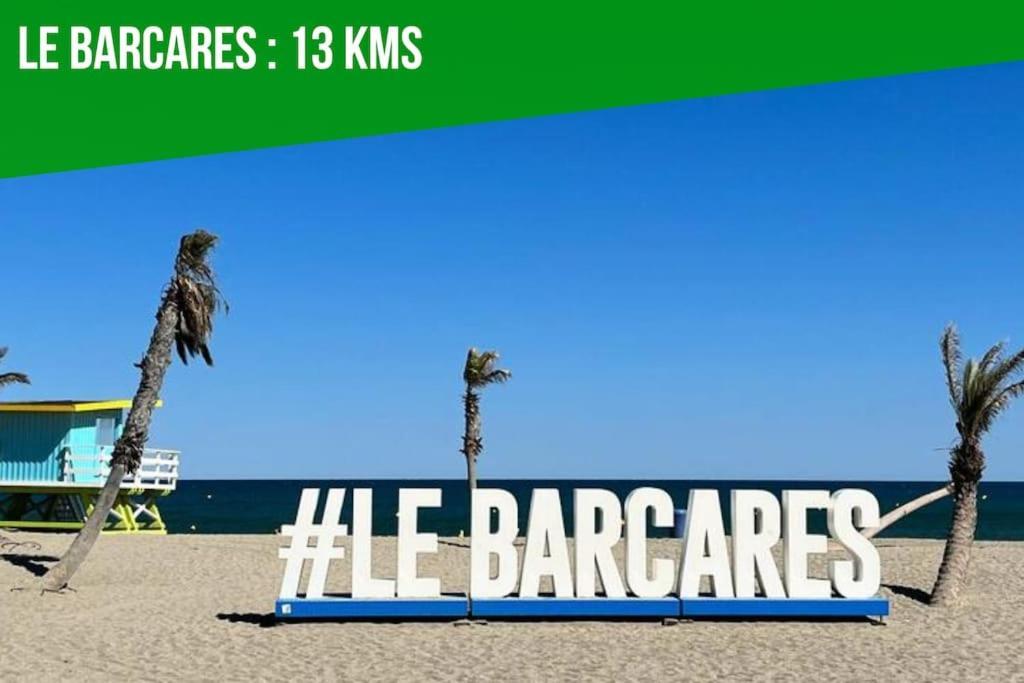 Le Carrousel - Apt Vue Mer - Plage A 10 M - Clim - Wifi Canet-en-Roussillon Buitenkant foto